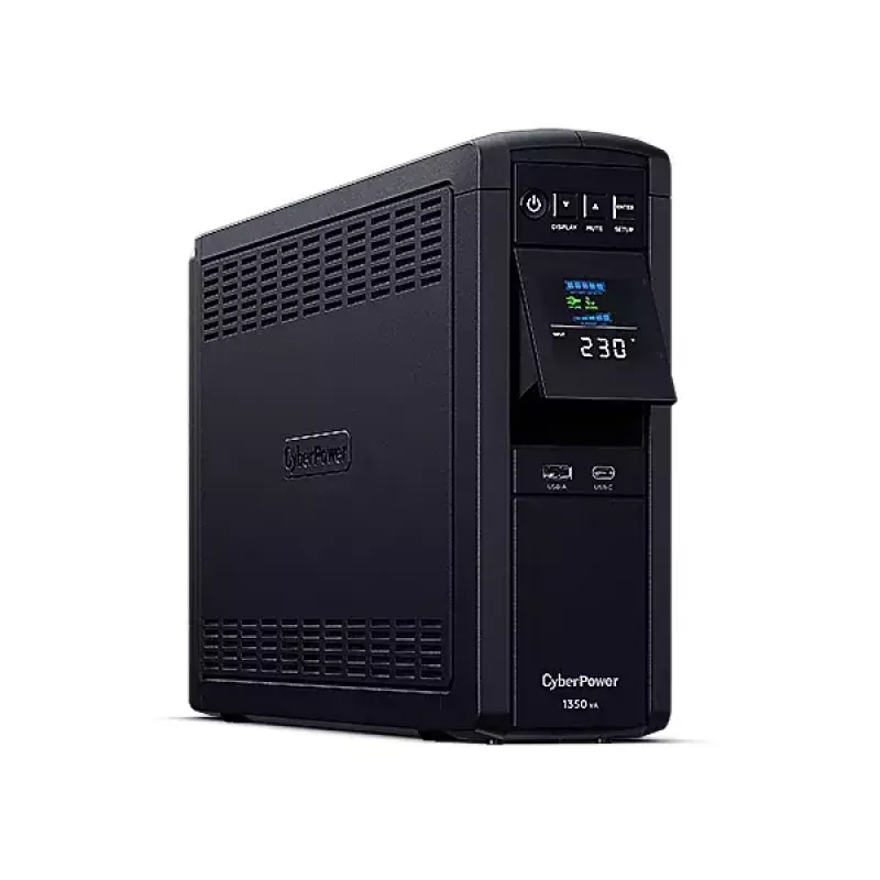 CyberPower CP1350EPFCLCD nepārtrauktās barošanas avots (UPS) Line-Interactive 1.35 kVA 780 W 6 maiņstrāvas kontaktligzdas