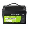 LiFePO4 akumulators zaļa Cell 12.8V 125Ah — 125 Ah, 12.8 V, 150 A maks. izlāde, 13.5 kg, 340×180×225 mm