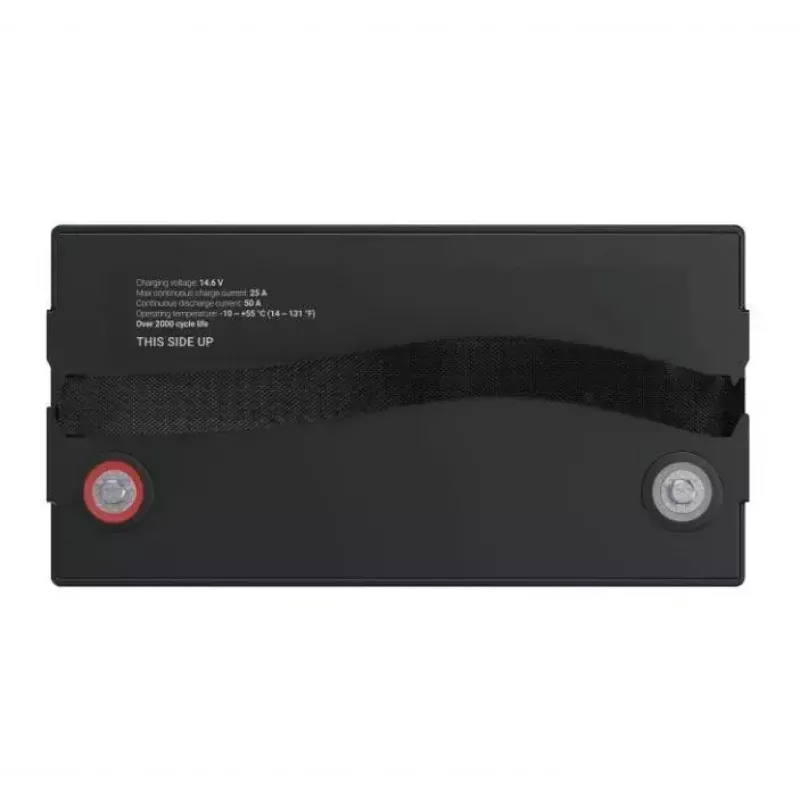 LiFePO4 akumulators zaļa Cell 12.8V 125Ah — 125 Ah, 12.8 V, 150 A maks. izlāde, 13.5 kg, 340×180×225 mm