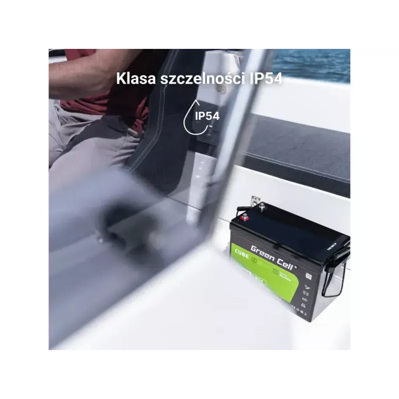 UPS akumulators zaļa Cell LFPGC12V100AH Litija dzelzs fosfāta 12.8V 100Ah