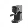 Espresso automāts AEG EC6-1-6BST, manuāls, galda virsmai, 1,0 l ūdens tvertne, 15 bāri, piena putotājs, 1450 W, skārienvadība, melns