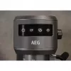 Espresso automāts AEG EC6-1-6BST, manuāls, galda virsmai, 1,0 l ūdens tvertne, 15 bāri, piena putotājs, 1450 W, skārienvadība, melns
