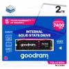 Goodram PX700 SSD SSDPR-PX700-02T-80 iekšējais cietvielu disks 2 TB M.2 PCI Express 4.0 NVMe 3D NAND