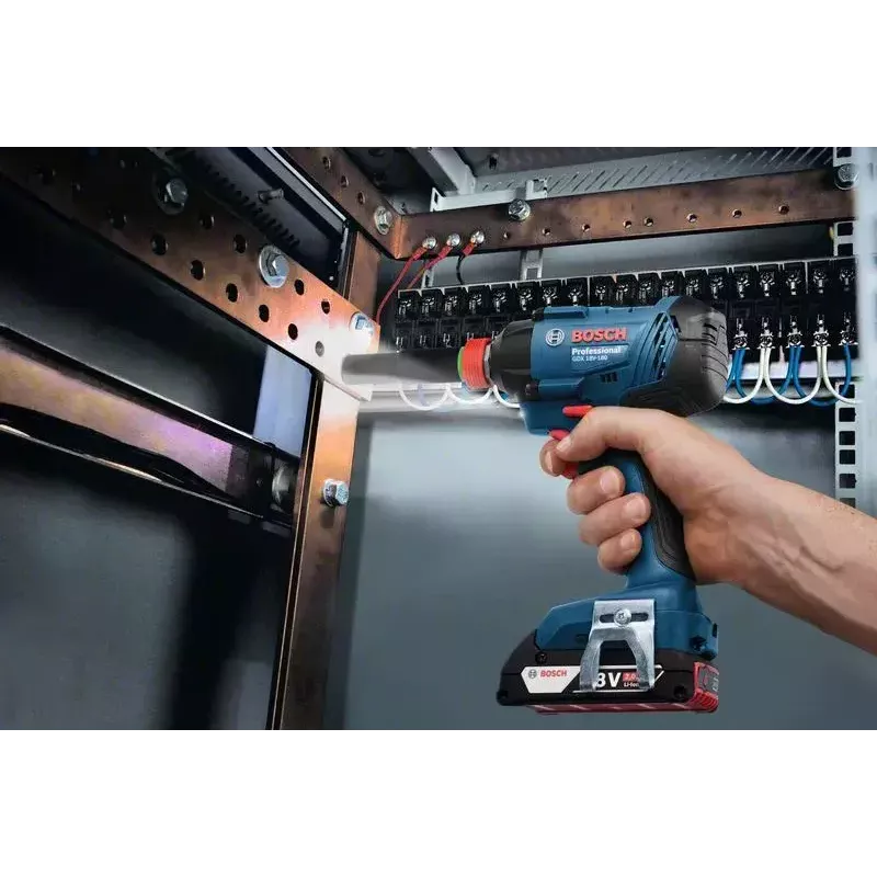 Bosch GDX 180-LI 3600 RPM Melns, Zils