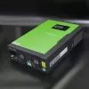 Qoltec 53886 autonomais hibrīdais saules invertors, 3,5 kW, 100 A MPPT, 24 V, tīrs sinuss