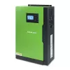Qoltec 53886 autonomais hibrīdais saules invertors, 3,5 kW, 100 A MPPT, 24 V, tīrs sinuss