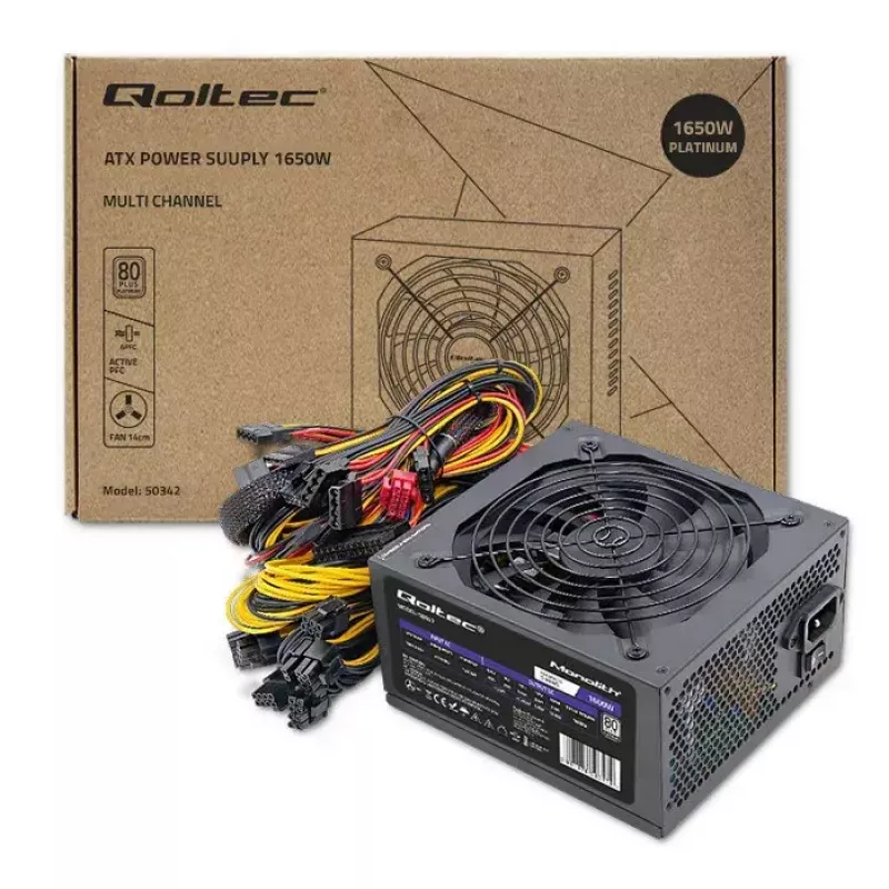Barošanas bloks Qoltec 50342 1650W
