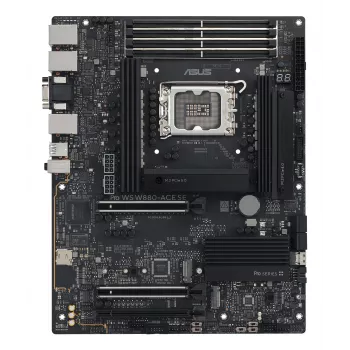 Mātesplate ASUS PRO WS W880-ACE SE, Intel W880, LGA 1851, ATX, DDR5, 4 DIMM, max 256 GB, 2.5 Gb LAN