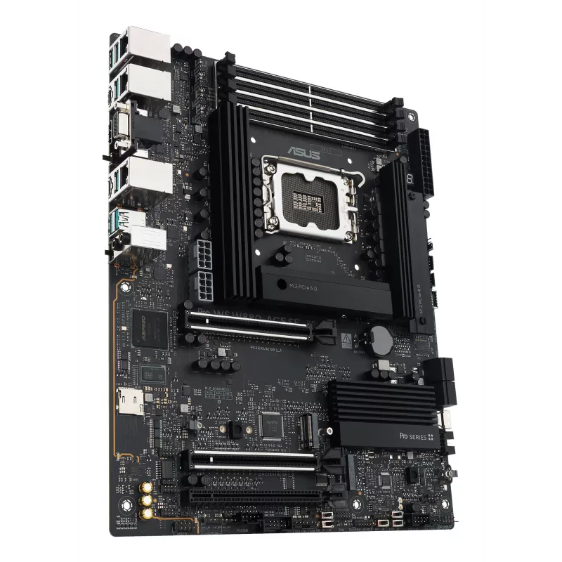 Mātesplate ASUS PRO WS W880-ACE SE, Intel W880, LGA 1851, ATX, DDR5, 4 DIMM, max 256 GB, 2.5 Gb LAN