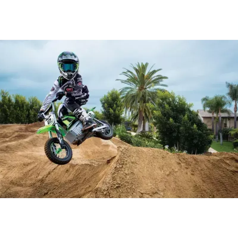 Elektriskais skrejritenis Razor Dirt Rocket SX350 McGrath — 24 V, 22 km/h, 12 collu riteņi, viens sēdeklis, melns