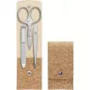 manikīra komplekts ZWILLING Twinox 97690-006-3 korķa futrālis 3 gab.