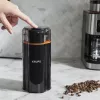 Asmeņu kafijas dzirnaviņas Krups Silent Vortex GX3328 175 W melnas 90 g ietilpība
