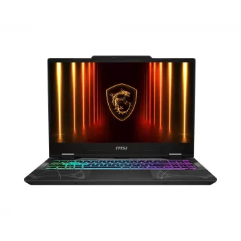 Portatīvais dators MSI Cyborg 15 B2RWFKG-038XPL 15,6 collu FHD IPS 144Hz Intel Core 7 240H 10 kodolu 16GB DDR5 512GB SSD RTX 5060 8GB Caurspīdīgi melns