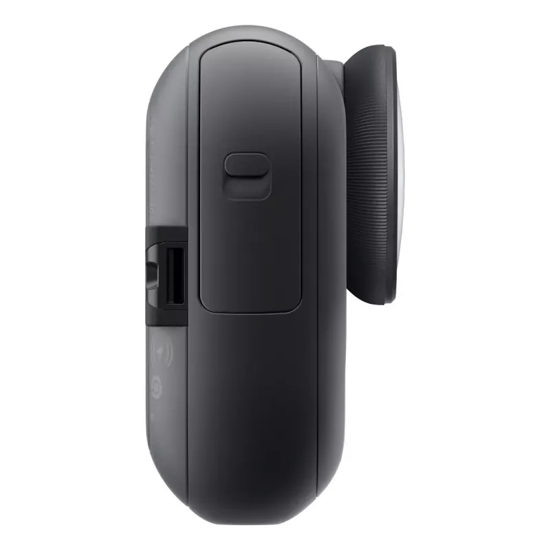 Sporta darbības kamera Insta360 GO Ultra Standard Melns — 4K Ultra HD 3840×2880, 1/1,28 collu sensors, 240 kadri/s, Wi‑Fi, iebūvēts displejs, MicroSD, 52,9 g