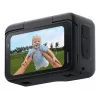 Sporta darbības kamera Insta360 GO Ultra Standard Melns — 4K Ultra HD 3840×2880, 1/1,28 collu sensors, 240 kadri/s, Wi‑Fi, iebūvēts displejs, MicroSD, 52,9 g