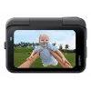 Sporta darbības kamera Insta360 GO Ultra Standard Melns — 4K Ultra HD 3840×2880, 1/1,28 collu sensors, 240 kadri/s, Wi‑Fi, iebūvēts displejs, MicroSD, 52,9 g
