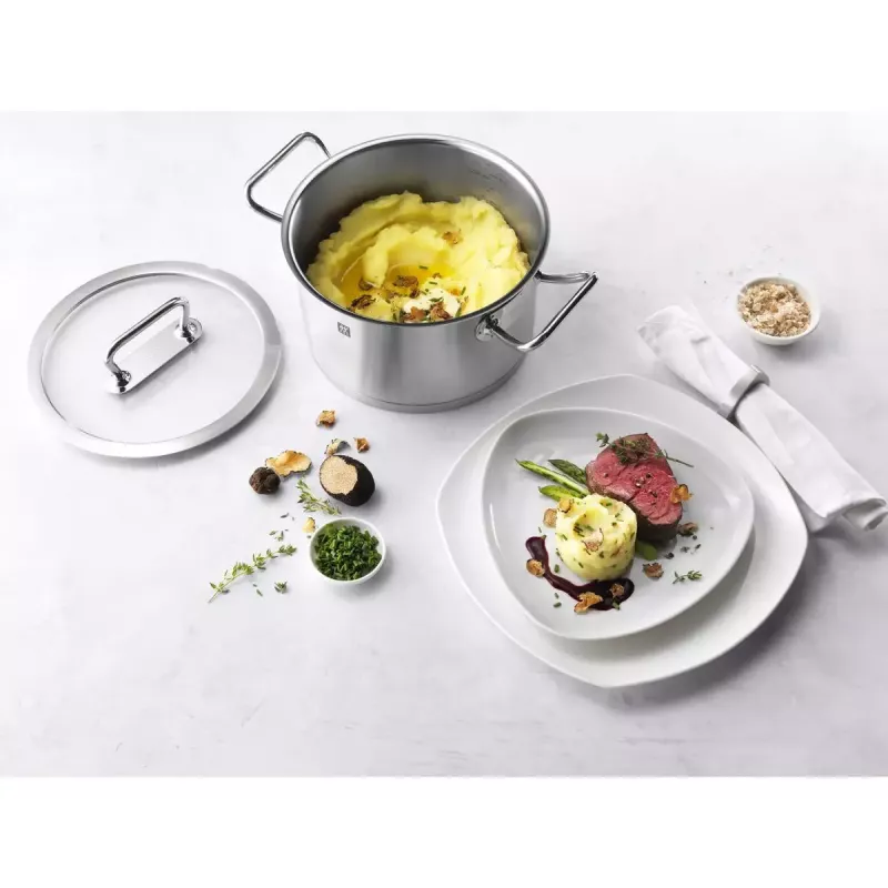 ZWILLING Pro apaļais katls 6,2L sudraba 24cm
