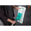 Mop Leifheit 55045 Wet Microfiber — plakans mitrais mops ar mikrošķiedras galviņu grīdu tīrīšanai