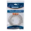 komutācijas kabelis INTELLINET Cat5e U/UTP 3 m, pelēks, CCA, RJ-45–RJ-45, 350 MHz