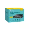 Nepārvaldīts slēdzis TP‑LINK LS105P, 5x Fast Ethernet (10/100) porti, 4x PoE porti, 1 Gbit/s komutācijas jauda, bez ventilatora, melns