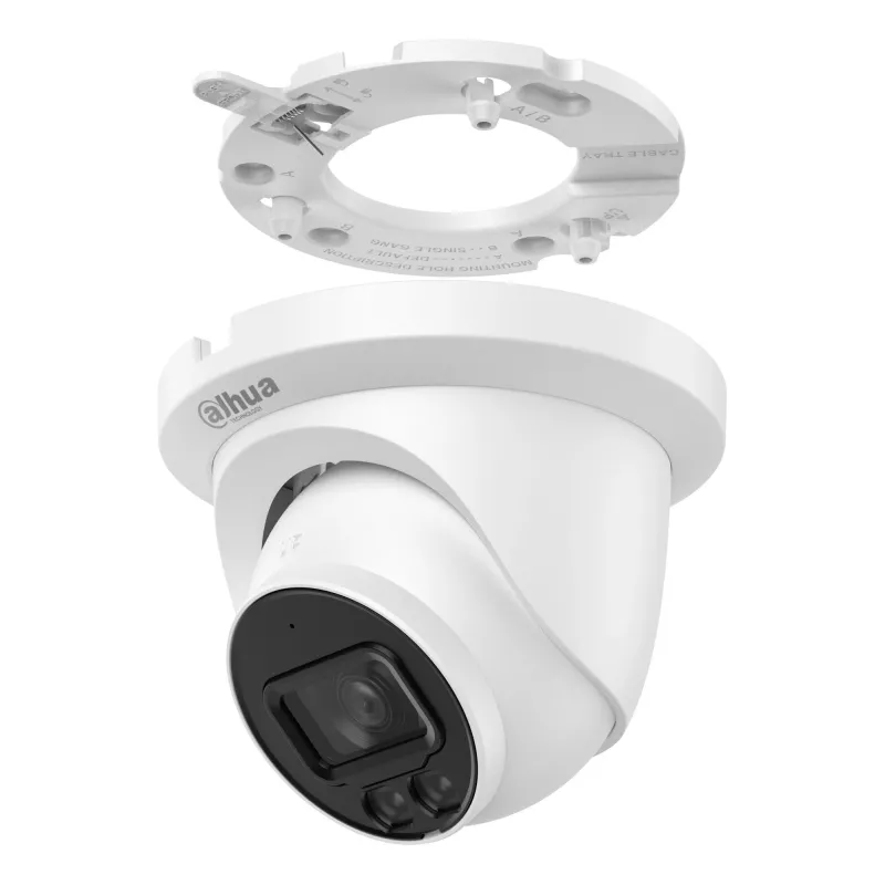 Drošības kamera Dahua Technology WizSense IPC-HDW2649TM-S-IL-0280B, kupolveida IP kamera, iekštelpām, 3288 x 1850 pikseļi, griestu/sienas/staba montāža