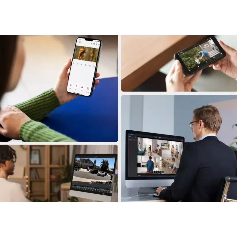 IP drošības ložu kamera Reolink E340 8MP, 4K (3480×2160), PoE/2.4/5 GHz Wi‑Fi, microSD, IP67, 30 fps