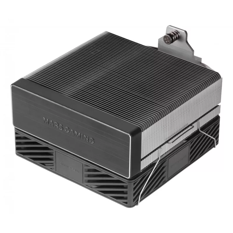 Gaisa dzesētājs TACENS Mars Gaming MCPU-X4ARGB — 120 mm ARGB ventilators, 4 siltuma caurules, TDP 220 W, PWM, LGA1200 atbalsts