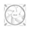 Ventilators ASUS Prime MR120 ARGB balta 120 mm slīdgultņu korpusa ventilators