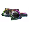 Ventilators ASUS Prime MR120 ARGB melns 120 mm slīdgultnis PWM 1600 RPM 58 CFM