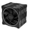 Ventilators ASUS Prime MR120 ARGB melns 120 mm slīdgultnis PWM 1600 RPM 58 CFM