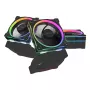 Ventilators ASUS Prime MR120 ARGB melns 120 mm slīdgultnis PWM 1600 RPM 58 CFM