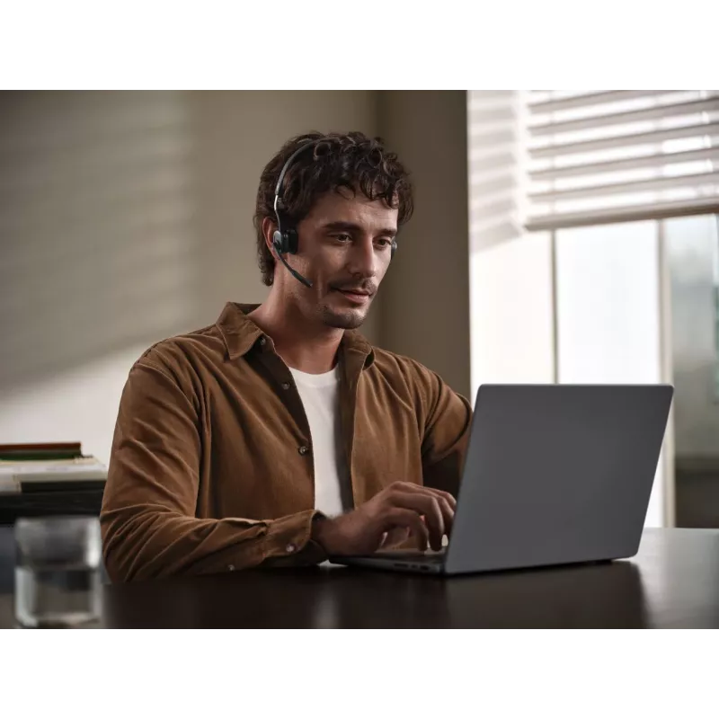 SHOKZ OpenMeet bezvadu Bluetooth kaulu vadīšanas videokonferenču austiņas