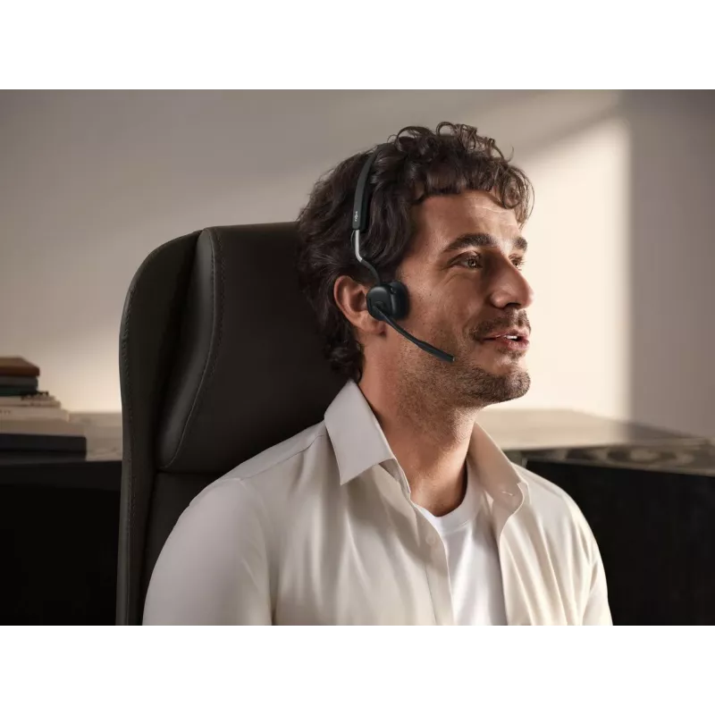 SHOKZ OpenMeet bezvadu Bluetooth kaulu vadīšanas videokonferenču austiņas