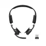 SHOKZ OpenMeet UC bezvadu Bluetooth kaulu vadošās videokonferenču austiņas ar USB-A adapteri
