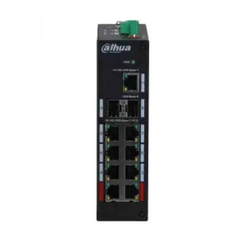 Nepārvaldāms komutators Dahua PFS3211-8GT-120-V2 Gigabit Ethernet PoE 9 Porti