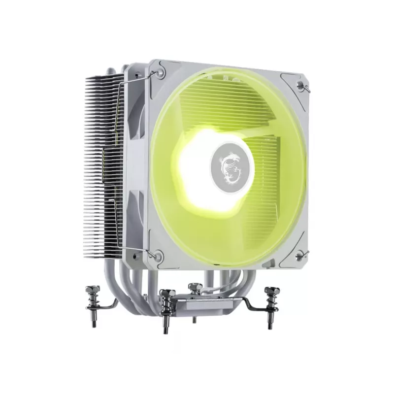 MSI MAG COREFROZR AA13 balta datora dzesēšanas sistēma Procesors Hibrīdais dzesētājs 12 cm 1 gab.