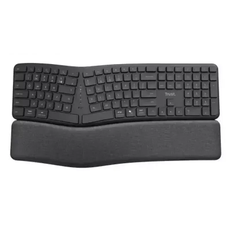 Trust Keyra Ergonomic vairāku ierīču bezvadu tastatūra