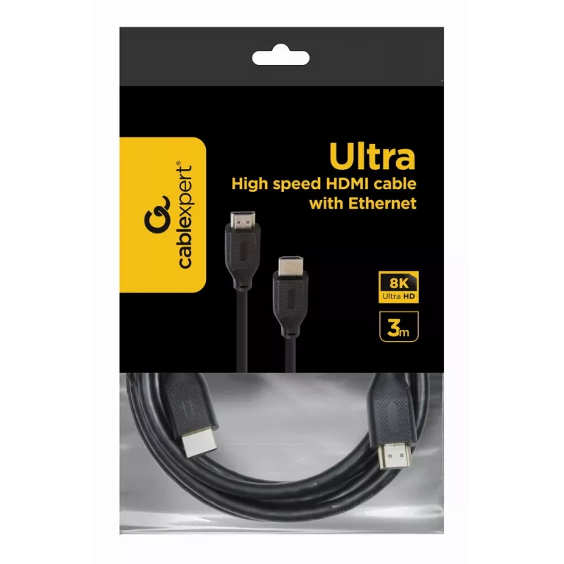 GEMBIRD Ultra High Speed HDMI kabelis ar Ethernet - 8K Select Series - 3m