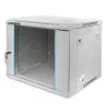 19 collu plauktu skapis QOLTEC 9U modelis 54484, izmēri 600x500x450 mm