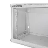 19 collu plauktu skapis QOLTEC 9U modelis 54484, izmēri 600x500x450 mm