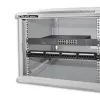 19 collu plauktu skapis QOLTEC 9U modelis 54484, izmēri 600x500x450 mm
