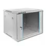 19 collu plauktu skapis QOLTEC 9U modelis 54484, izmēri 600x500x450 mm