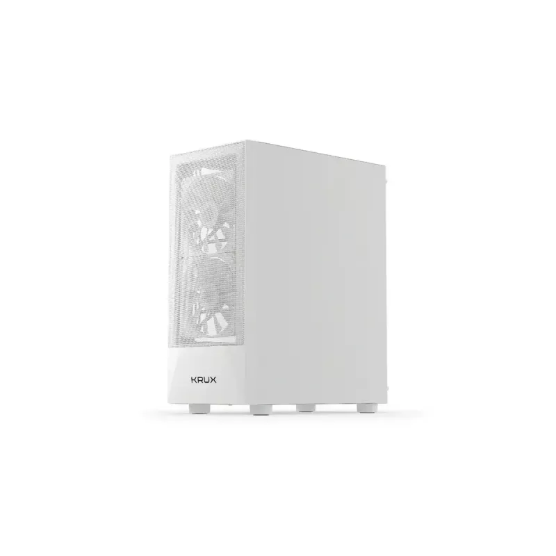 KRUX VAKO ATX datora korpuss, RGB, baltā krāsā (KRXD005)