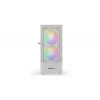 KRUX VAKO ATX datora korpuss, RGB, baltā krāsā (KRXD005)