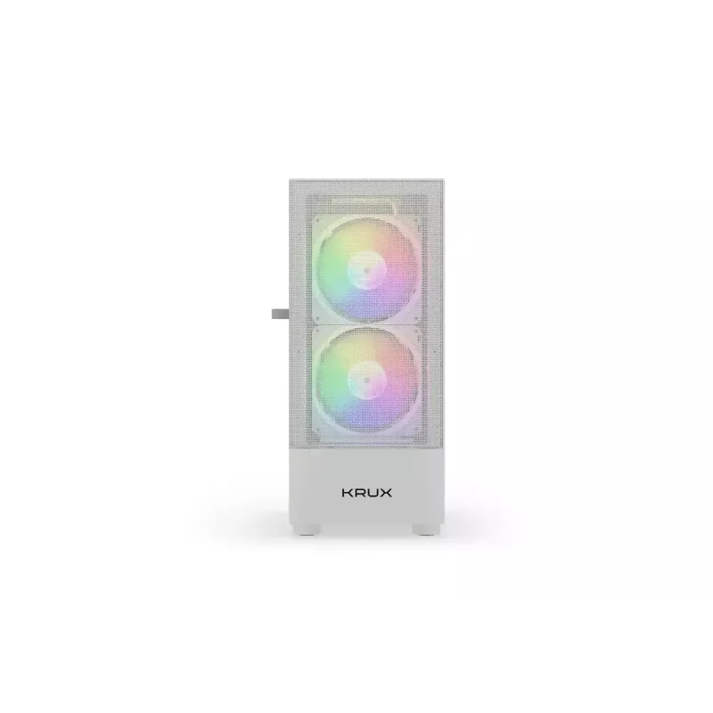 KRUX VAKO ATX datora korpuss, RGB, baltā krāsā (KRXD005)