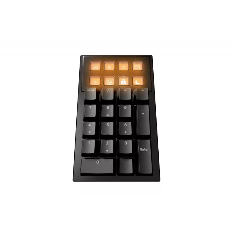 be quiet Dark Mount Silent Linear US ANSI tastatūra Gaming USB QWERTY US English Melna