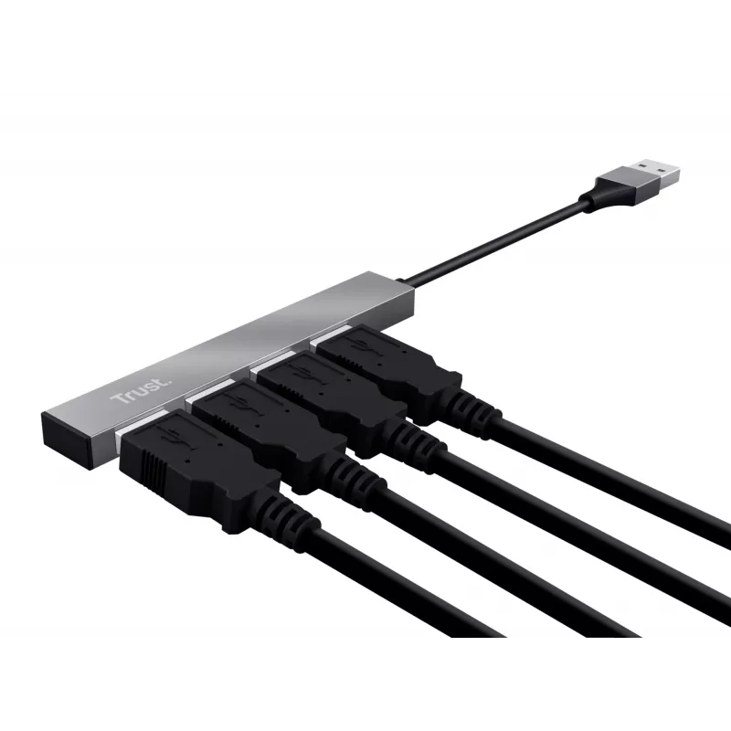 Trust Halyx USB 2.0 480 Mbit/s Alumīnija