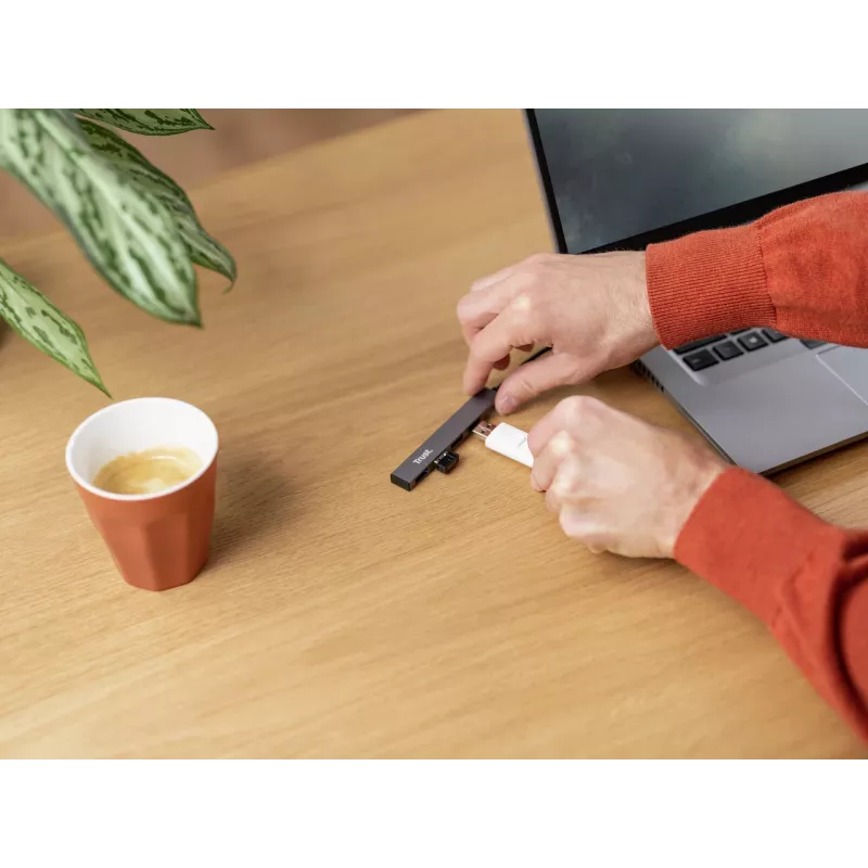 Trust Halyx USB 2.0 480 Mbit/s Alumīnija