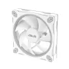Korpusa ventilators ASUS Prime MR120 ARGB balta 120 mm, 1600 RPM, PWM, Sleeve bearing, 58 CFM