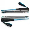 Pārgājienu nūjas Melns Diamond Distance Carbon Z — oglekļa salokāmās nūjas, 110 cm, 3 segmentu, 264 g